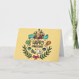 Happy Passover Karte