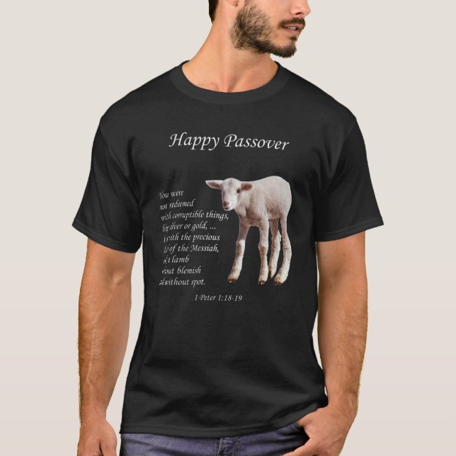 Happy Passover - Lamb T-Shirt (Vorderseite)