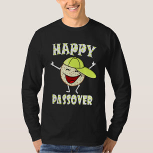 Happy Passover Matzah Jewish Seder Matzo Passover T-Shirt