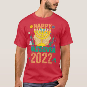 Happy Passover Matzah Jüdischer Urlaub Pesach Holi T-Shirt