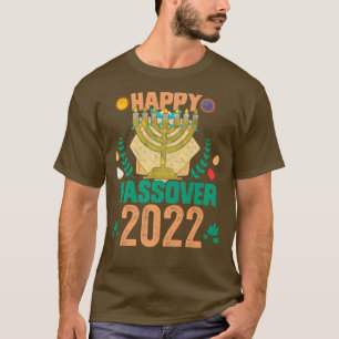 Happy Passover Matzah Jüdischer Urlaub Pesach Holi T-Shirt