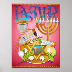 Happy Passover Posters Poster