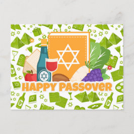 Happy Passover Postkarte