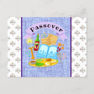 Happy Passover Postkarte