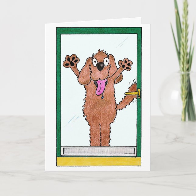 Happy Paw Paw's Day Karte (Vorderseite)