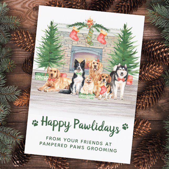 Happy Pawlidays Dog Lover Pet Weihnachten (Von Creator hochgeladen)