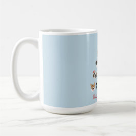Happy Pawlidays Dog Weihnachtsbaum Kaffeetasse