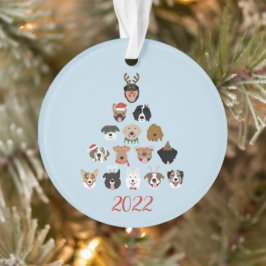 Happy Pawlidays Dog Weihnachtsbaum Ornament