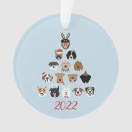 Happy Pawlidays Dog Weihnachtsbaum Ornament