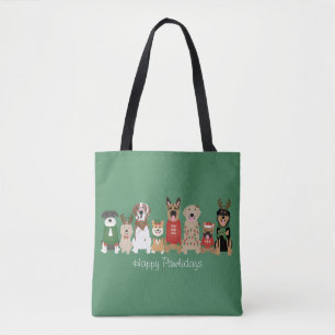 Happy Pawlidays Hunde Red Green