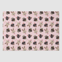 Happy Pawlidays Labrador Retriever Hunde Seidenpapier