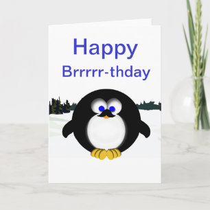 Happy Penguin Karte