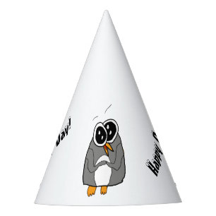 Happy Penguin Party Hat Partyhütchen