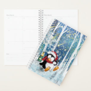 Happy Penguin - Weihnachten Planer