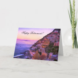 Happy Pension Positano Italien Sunset Card Karte