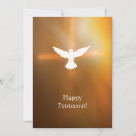 Happy Pentecost Feiertagskarte