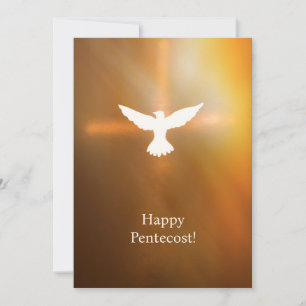 Happy Pentecost Feiertagskarte
