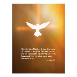 Happy Pentecost Fotodruck