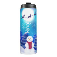 Happy Personalisiert Christmas Snowman