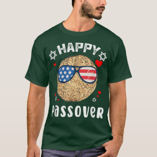 Happy Pessach Jüdisches Essen Pesach Funny Matzo J T-Shirt