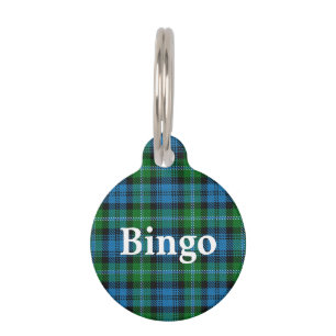 Happy Pet Clan Lyon Tartan Kariert Tiernamensmarke