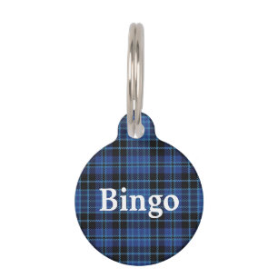 Happy Pet Scottish Clergy Tartan Karo Tiernamensmarke