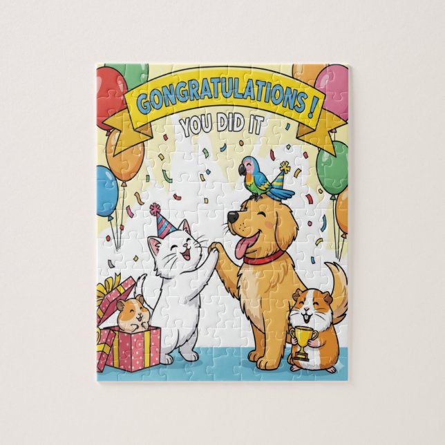 Happy Pets Puzzle (Vertikal)