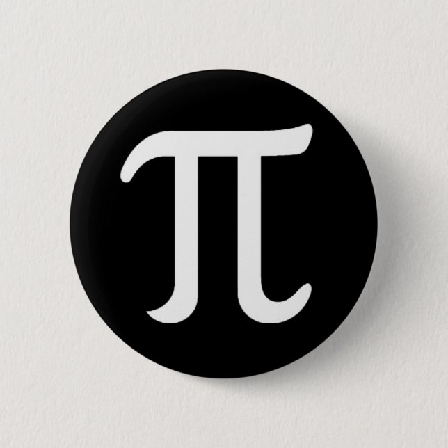 Happy Pi Day Button (Vorderseite)