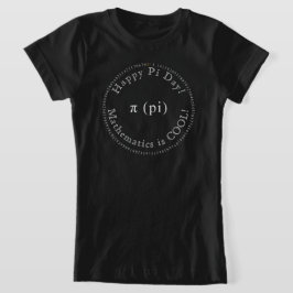 Happy Pi Day Digits Elegante Mathe Science School T-Shirt
