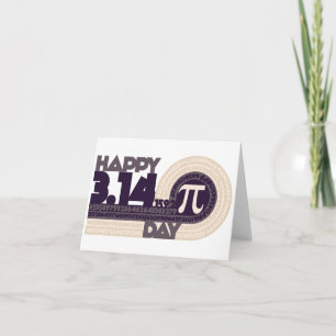 Happy Pi Day Karte