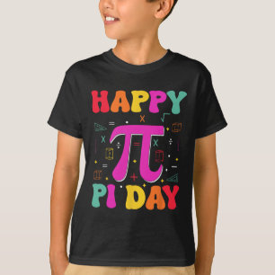 Happy Pi Day Kids Mathematik Lehrer Student Profes T-Shirt