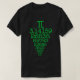 Happy Pi Day Math Geek Geschenk der Wissenschaft T-Shirt (Design vorne)