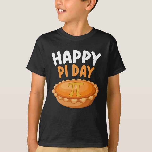 Happy Pi Day Pie Mathematik Mathematik Math Rainbo T-Shirt (Vorderseite)