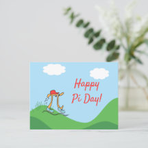 Happy Pi Day Postcard