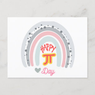 Happy Pi Day Postkarte