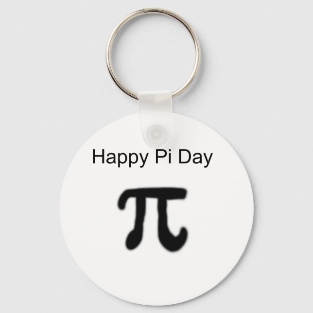 Happy Pi Day Schlüsselanhänger (Vorderseite)