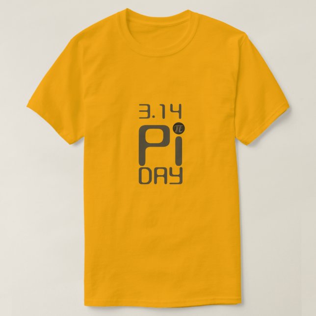 Happy Pi Day T-Shirt (Design vorne)