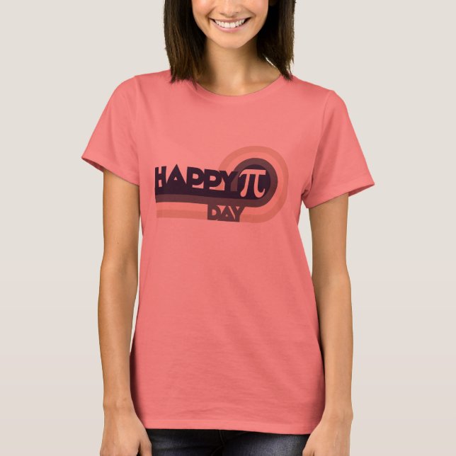 Happy Pi Day T-Shirt (Vorderseite)