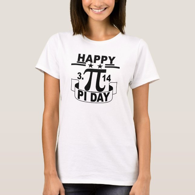 Happy Pi Day T - Shirt ..png (Vorderseite)