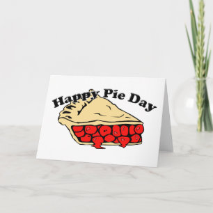 Happy Pie Day - Cherry Pie Karte