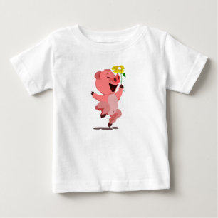 Happy Pig Baby T - Shirt