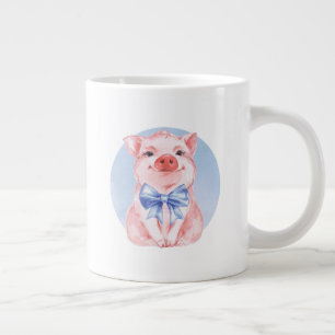 Happy Pig Jumbo-Tasse