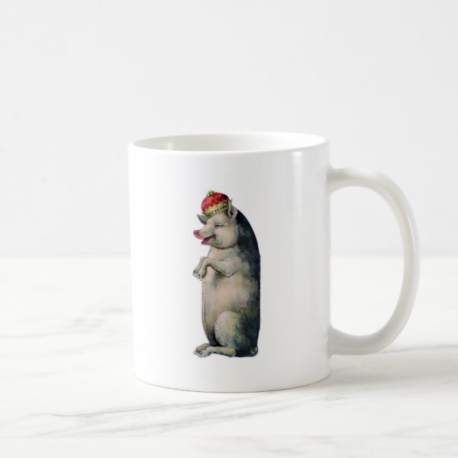 Happy pig king tasse (Rechts)