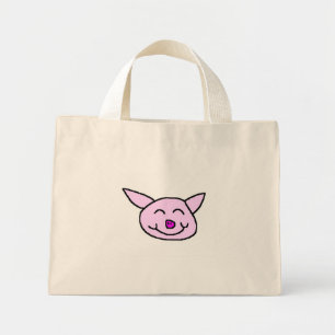 Happy Pig Mini Stoffbeutel