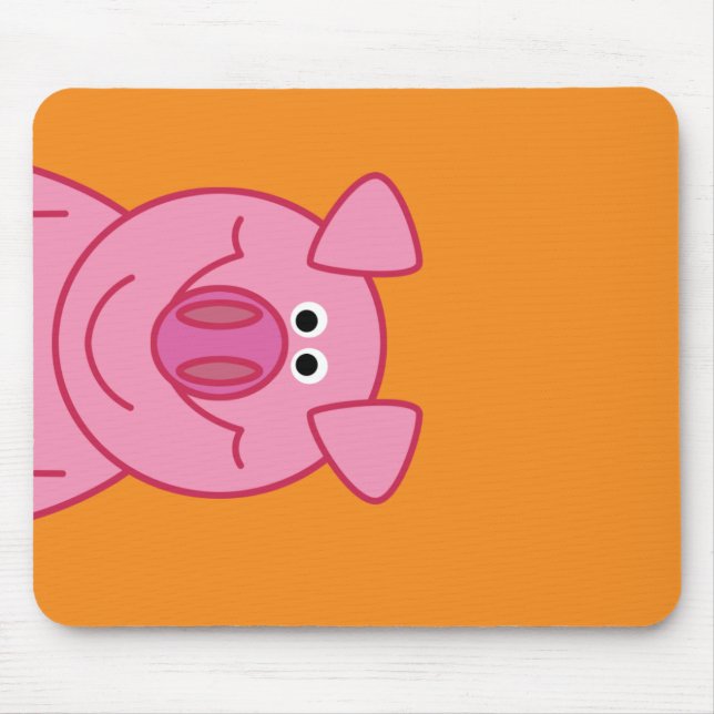 HAPPY PIG MOUSPAD MOUSEPAD (Vorne)