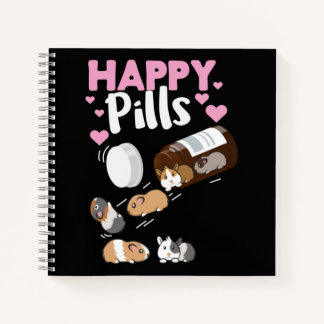 Happy Pill Guinea Pig Notizbuch
