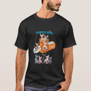Happy Pillen Sphynx Katzenklumpen Shirts Sphynx Ka
