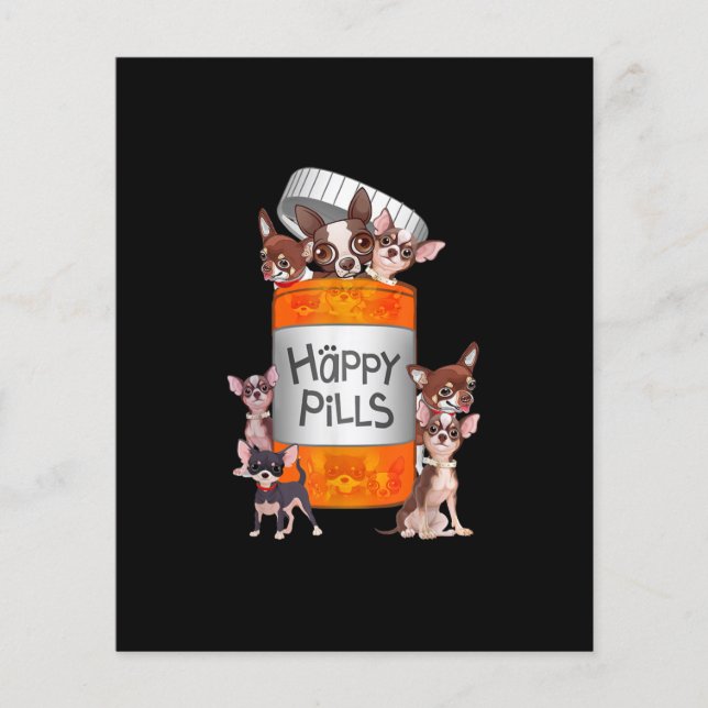 Happy Pills Chihuahua (Vorderseite)