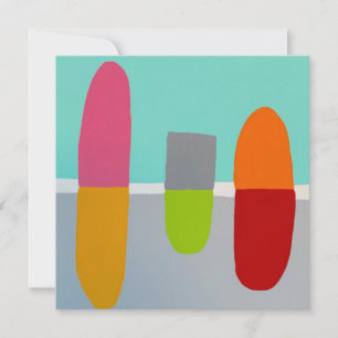 Happy Pills Flat Card Einladung