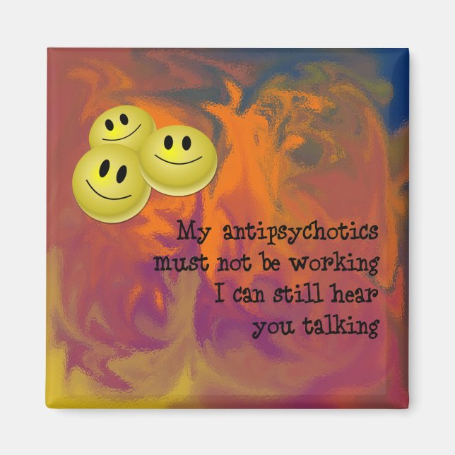 Happy Pills Magnet (Vorne)